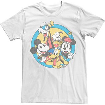 Disney's Mickey & Friends Retro Group Shot Men's Tee