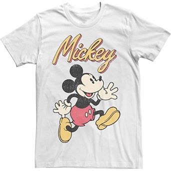 Disney's Mickey & Friends Mickey Classic Run Portrait Men's Tee
