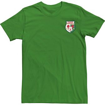 Men's Disney Mickey And Friends Mickey Mexico Left Chest Badge Tee