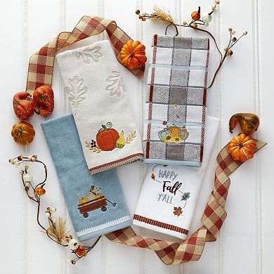SKL Home 2-pack Pumpkins Hand Towel