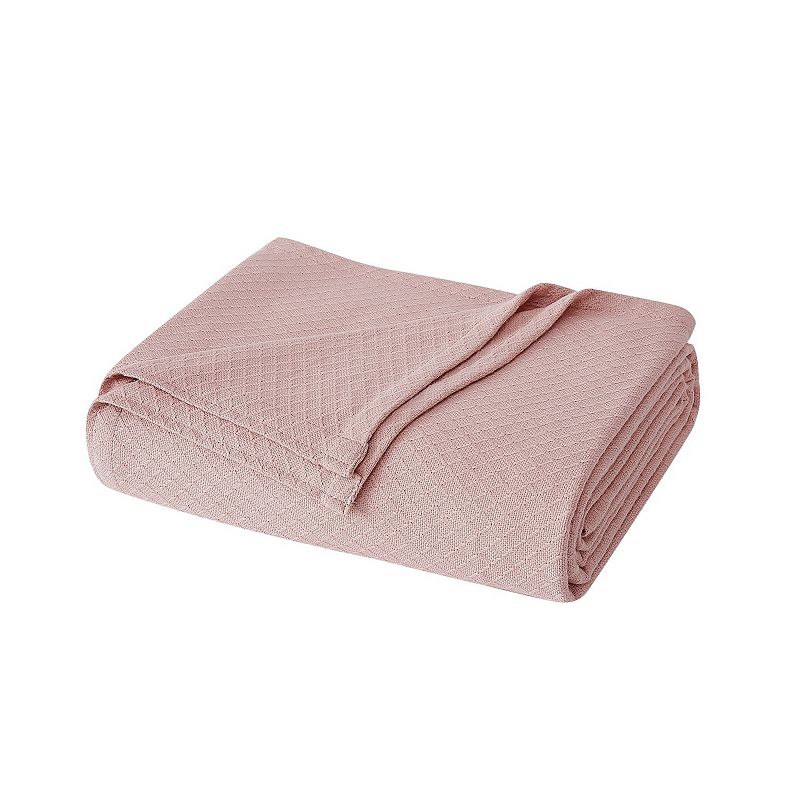 Charisma Deluxe Woven Blanket, Pink, Full/Queen