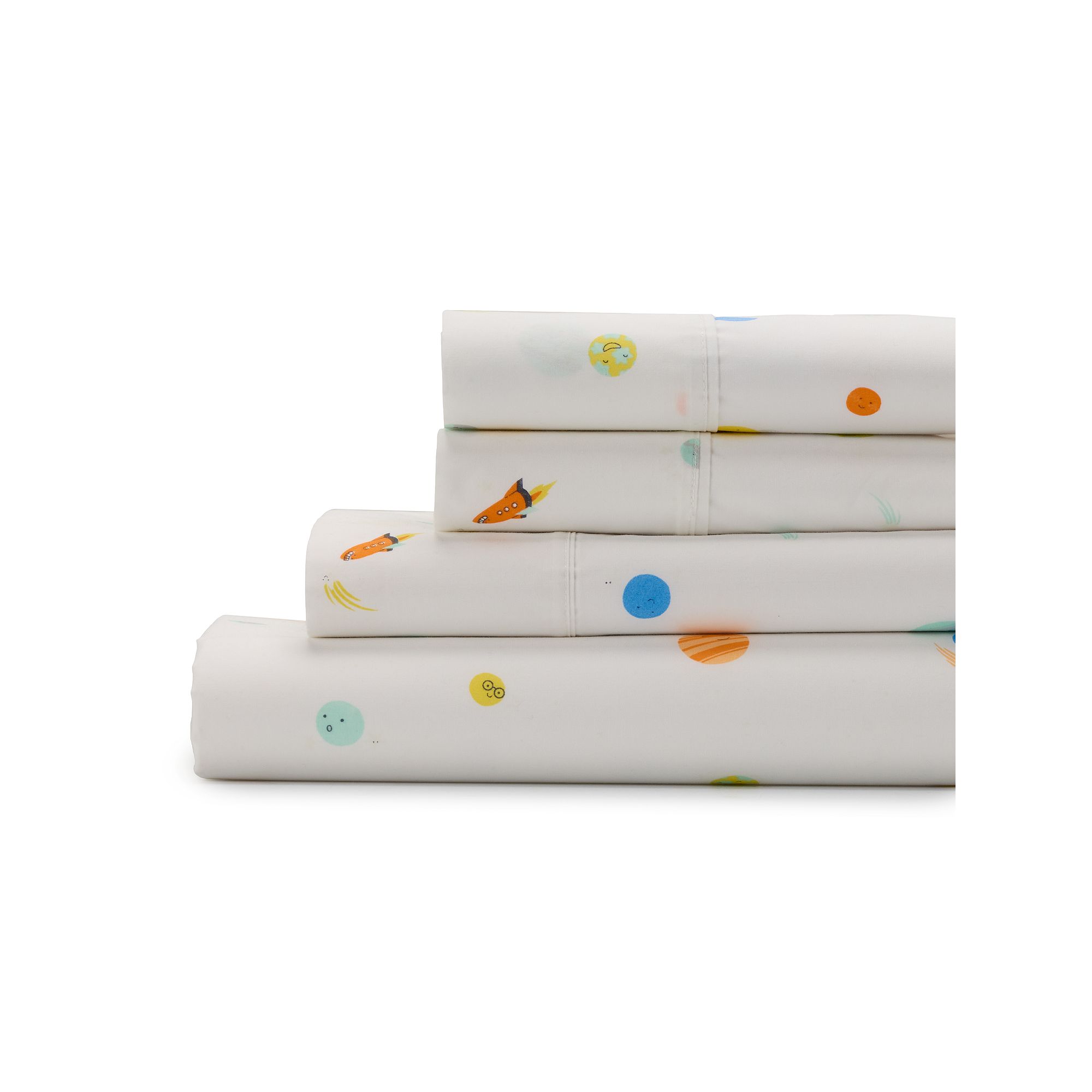 The Big One Kids™ 275 Thread Count Sheet Set or Pillowcases, Happy Space