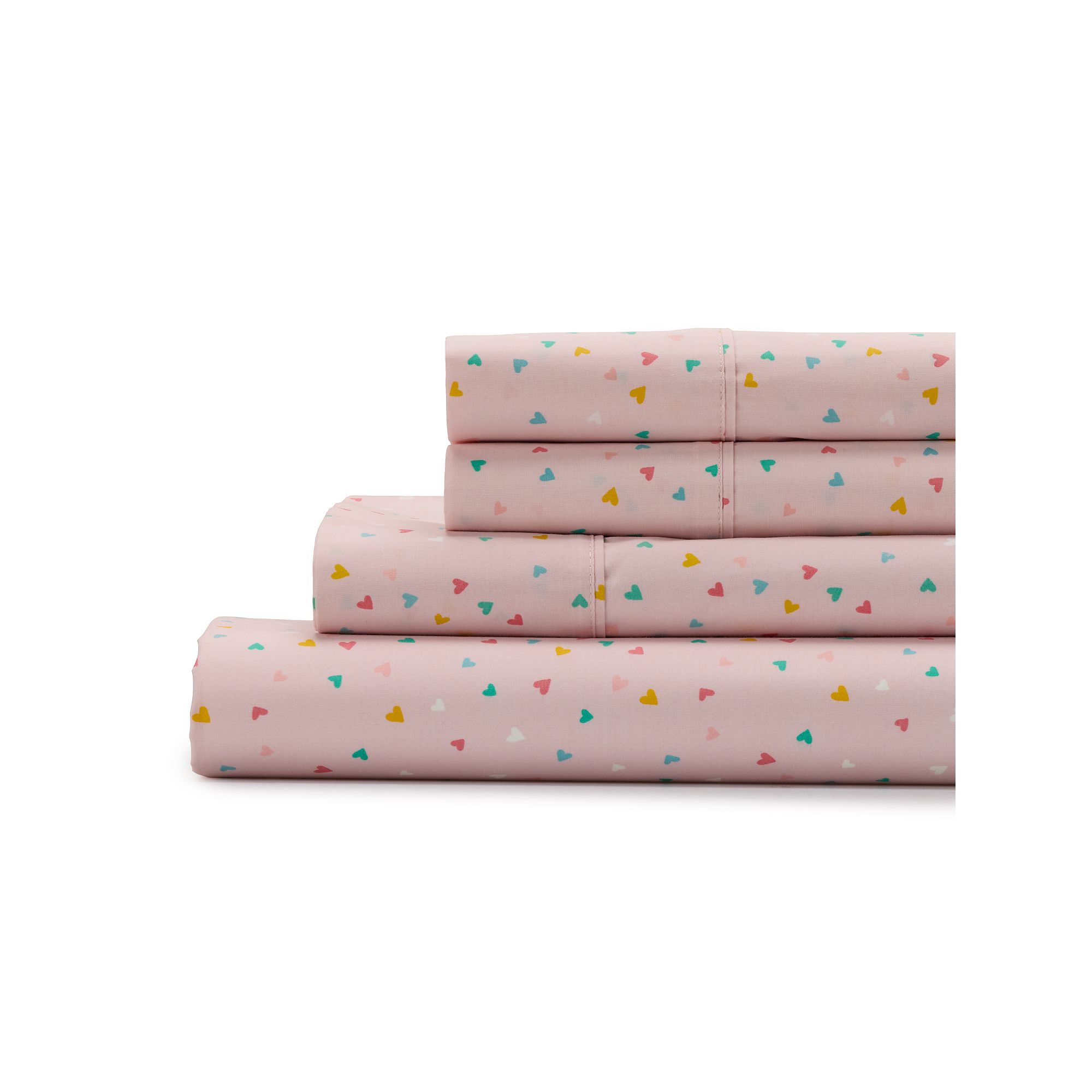 The Big One Kids™ 275 Thread Count Sheet Set or Pillowcases, Hearts