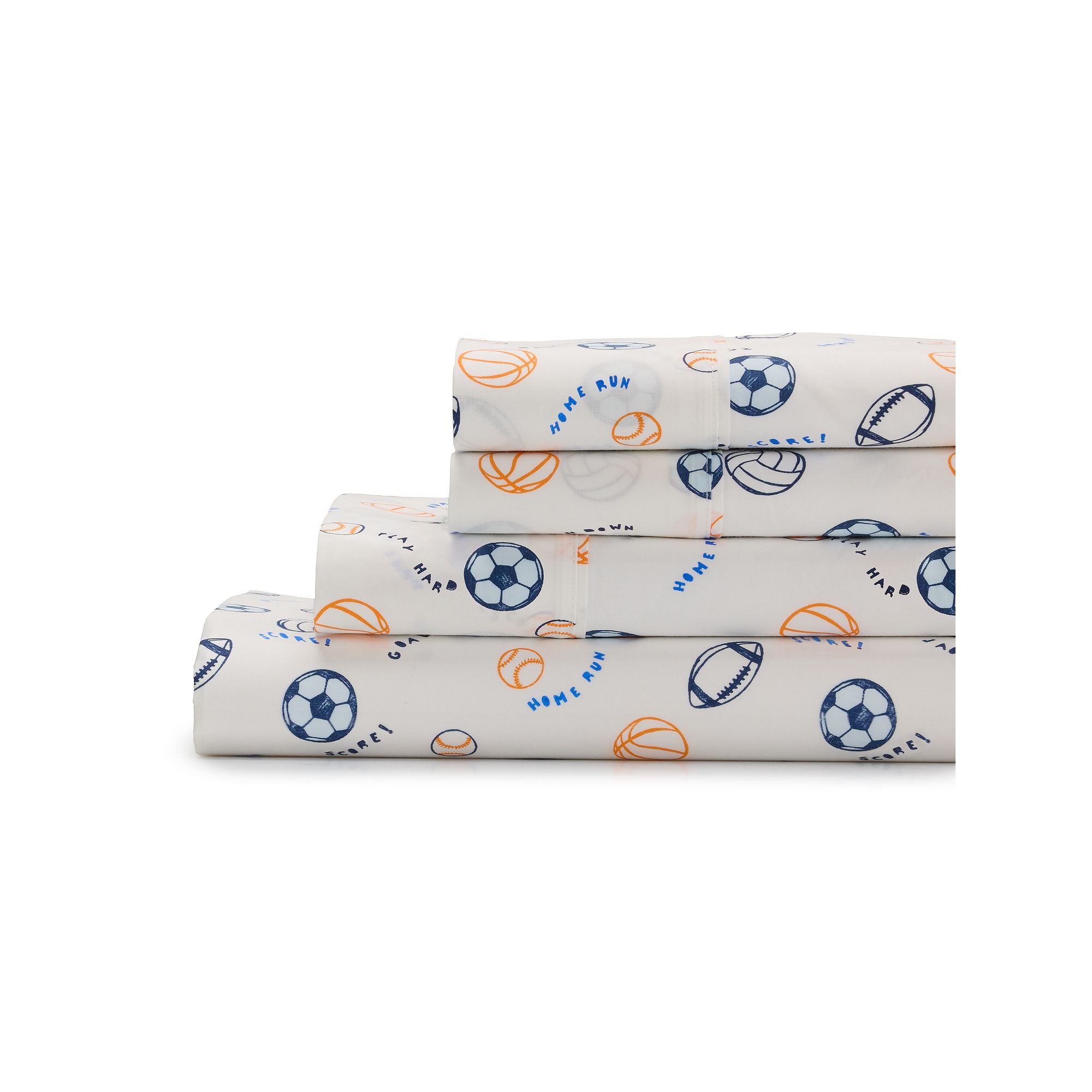 The Big One Kids™ 275 Thread Count Sheet Set or Pillowcases, Sports