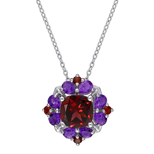 Kohls 2025 garnet necklace