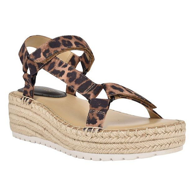 Everie Espadrille Wedge Sandals – Nine West