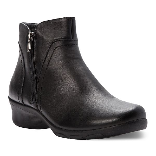 Propet Waverly WFX085L Women's Boot: 6 Wide (D) Black Zipper