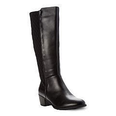 Kohls wide calf boots best sale