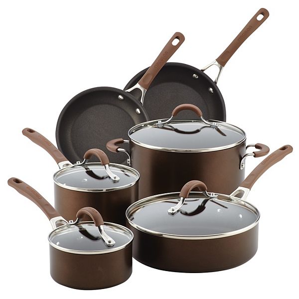 Circulon Innovatum XC 10 PC Hard Anodized Cookware Set for sale online 