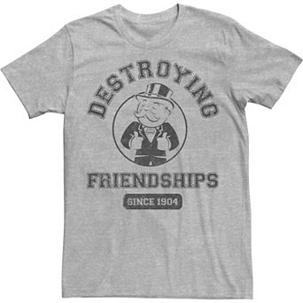Men's Monopoly Destroying Friendships Since 1904 Tee