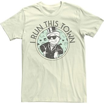 Men's Monopoly I Run This Town Tee