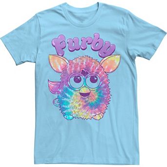 Men's Furby Tie Dye Portrait Tee