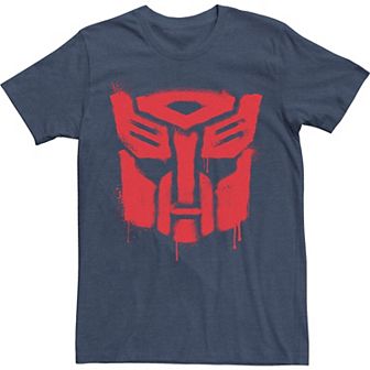 Men's Transformer Drippy Autobot Logo Tee
