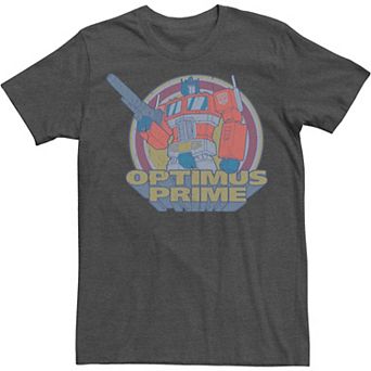 Men's Transformers Optimus Prime Retro Portrait Tee