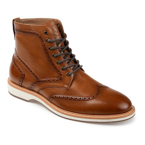 Mens wingtip deals ankle boots