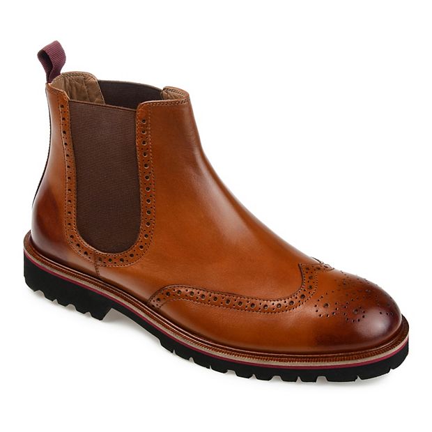 Mens wingtip cheap chelsea boots