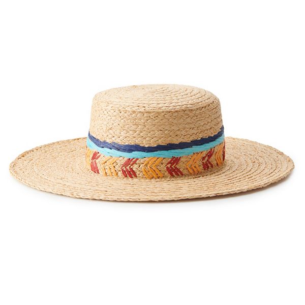 Women's Peter Grimm Anacoana Boater Hat