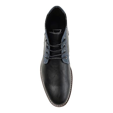 Vance Co. Franco Men's Plain Toe Chukka Boots