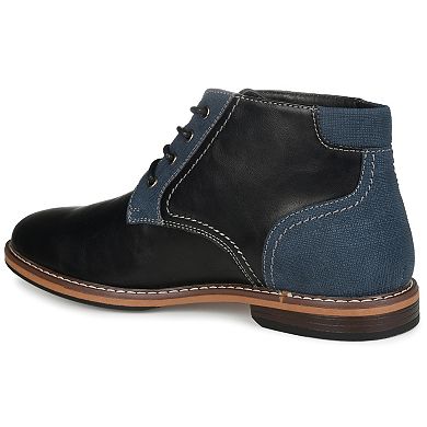 Vance Co. Franco Men's Plain Toe Chukka Boots