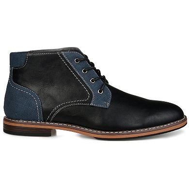 Vance Co. Franco Men's Plain Toe Chukka Boots