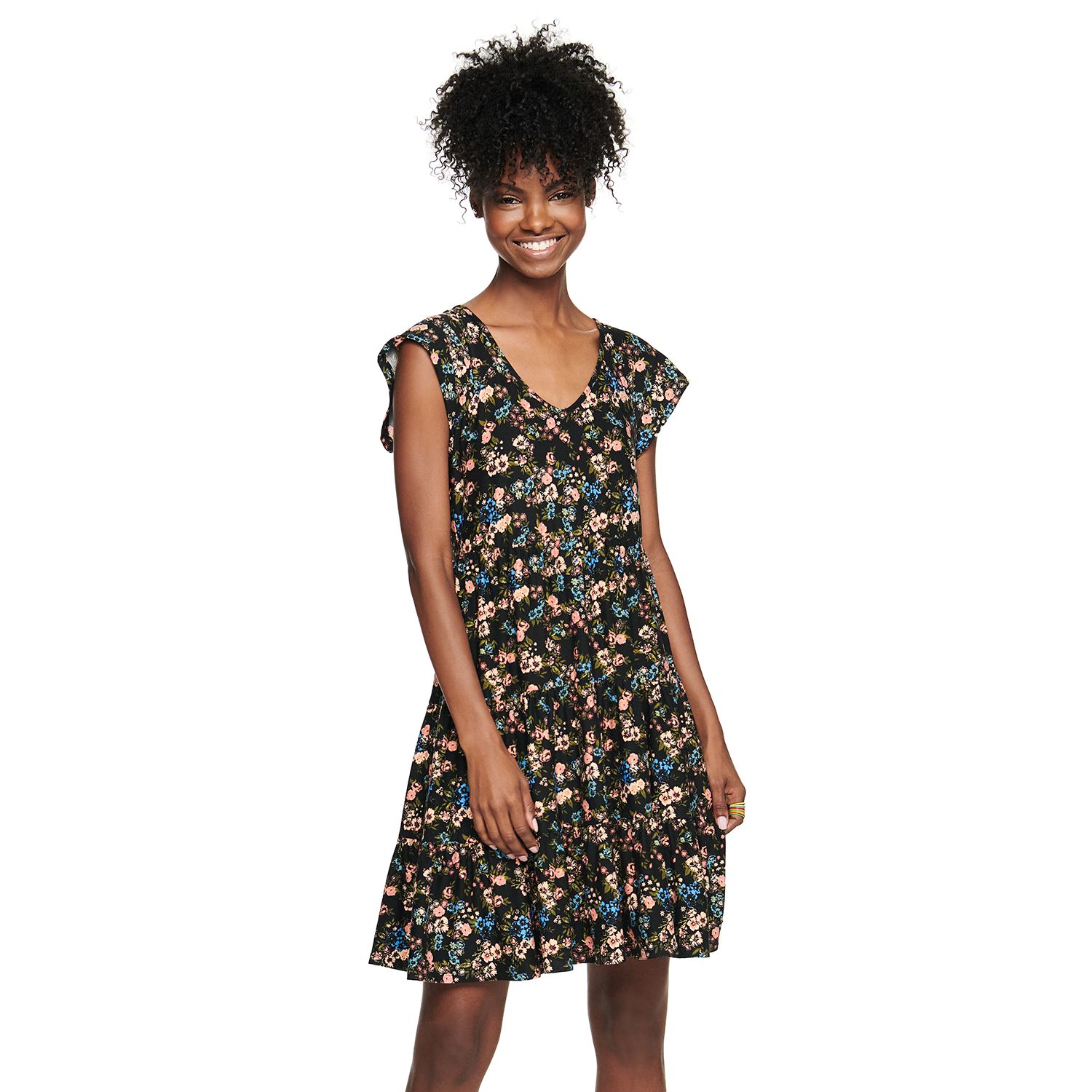 kohls junior black dresses