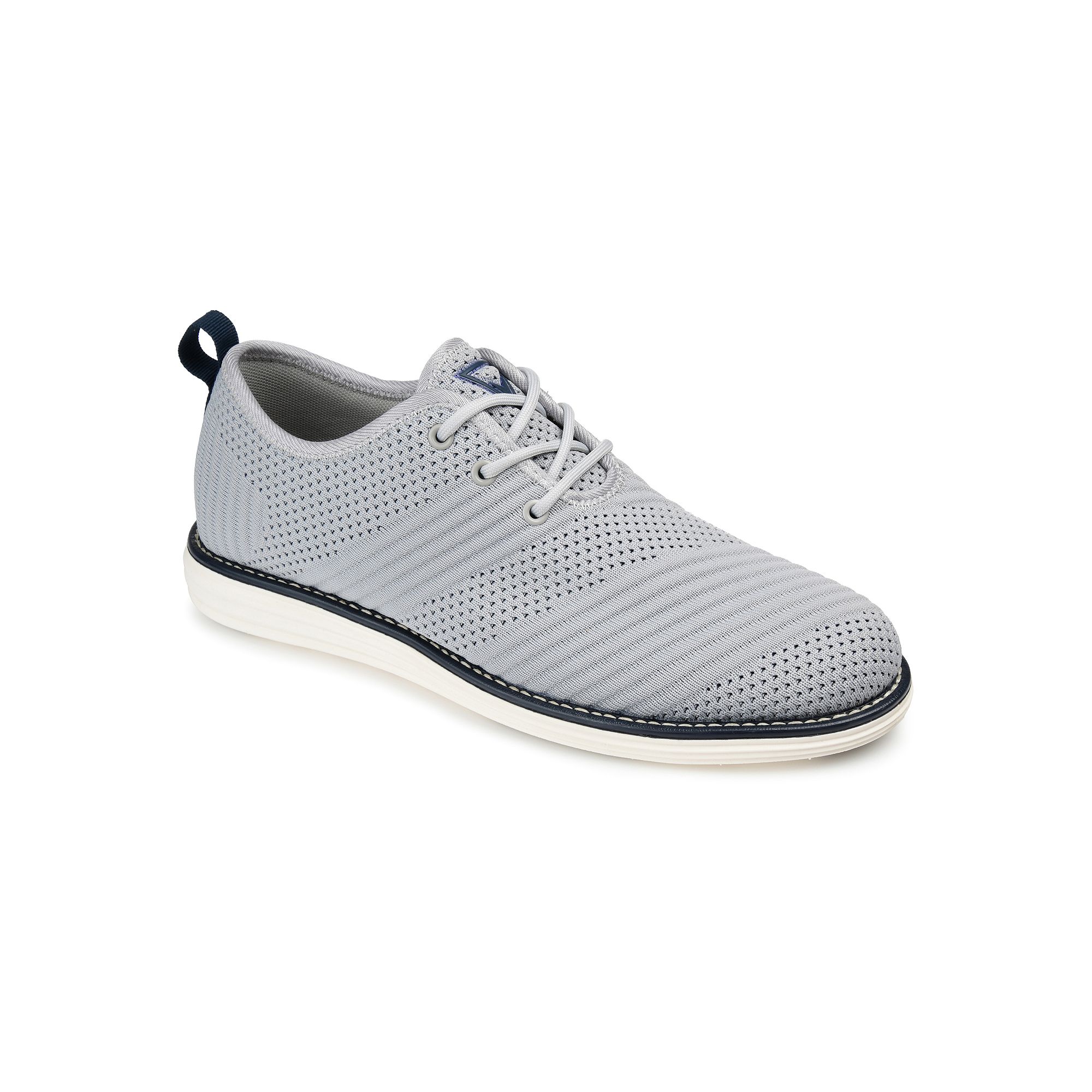 VANCE Novak Mens Knit Casual Shoes, Size: 8 Wide, Gray