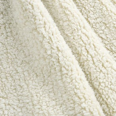 Lush Decor Sherpa Tassel Fringe Throw