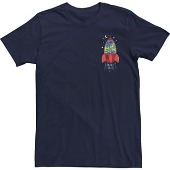 Disney / Pixar's Toy Story Aliens Men's In Rocket Peace Out Tee