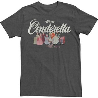 Disney's Cinderella Group Shot Title Logo Men's Tee
