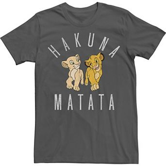 Disney's The Lion King Simba Nala Hakuna Matata Men's Tee