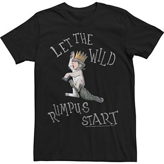 Men's Where The Wild Things Are Rumpus Start Poster Tee