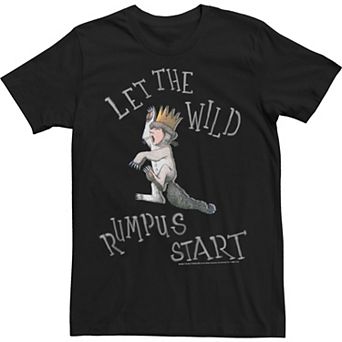 Men's Where The Wild Things Are Rumpus Start Poster Tee