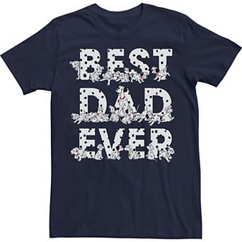 Disney's 101 Dalmatians Best Dad Ever Men's Tee