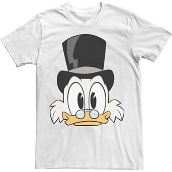 Disney's DuckTales Scrooge McDuck Big Face Men's Tee