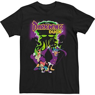 Mens Darkwing Duck Dangerous Poster Tee