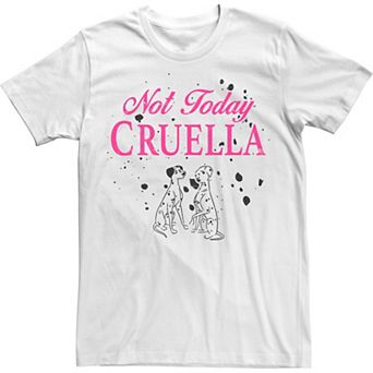 Disney's 101 Dalmatians Pongo And Perdita Not Today Cruella Men's Tee