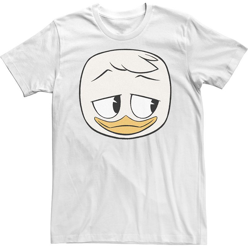 Disney's DuckTales Louie Big Face Men's Tee, Size: Small, White