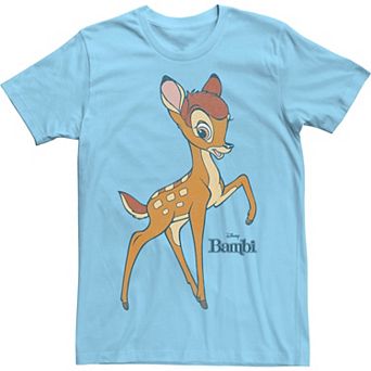 Disney's Bambi Men's Simple Portrait Logo Tee