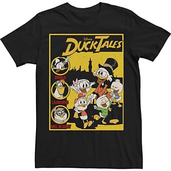 Disney's DuckTales Men's Group Shot Cover Tee