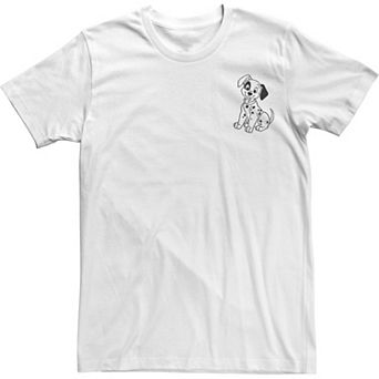 Disney's 101 Dalmatians Patch Left Chest Men's Tee