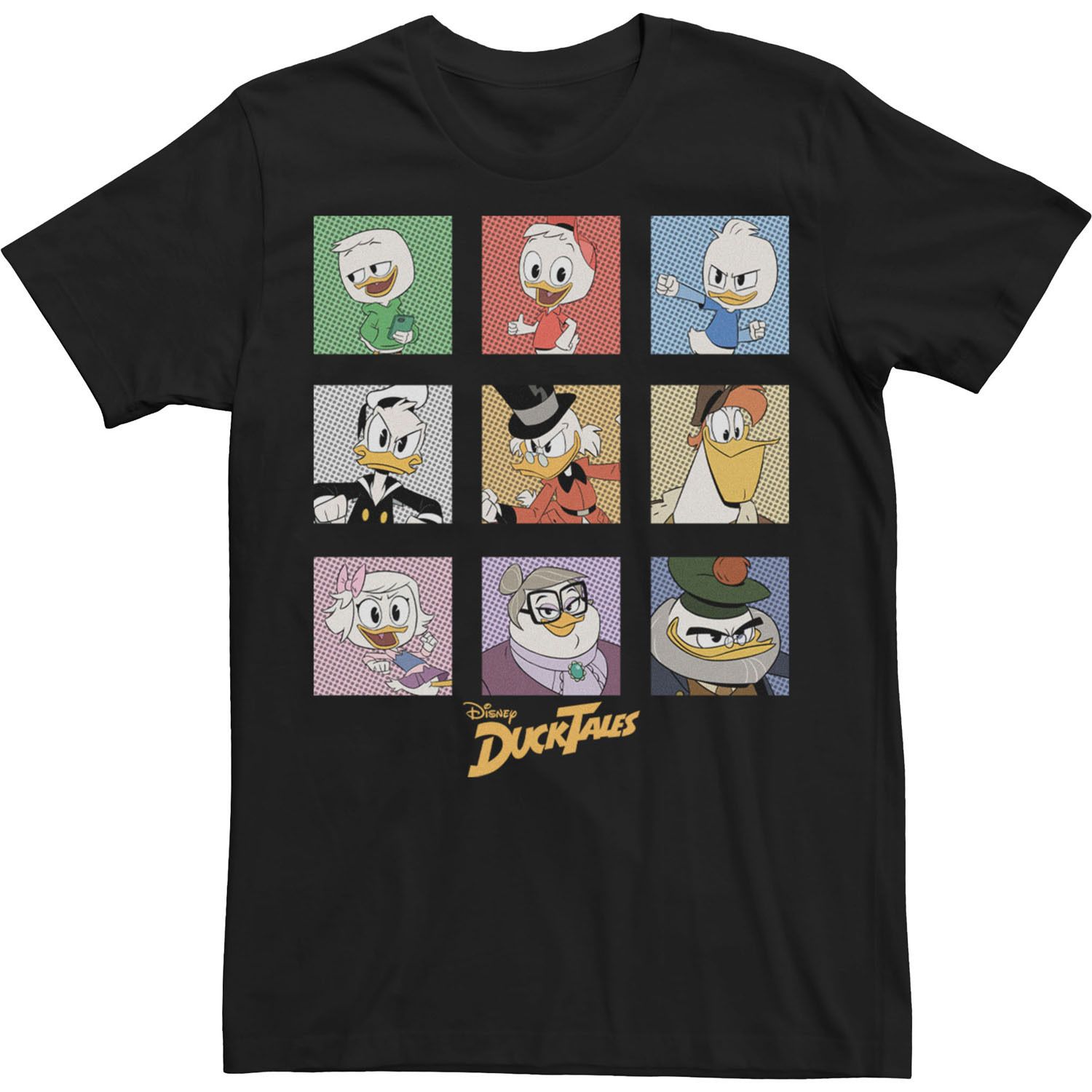 Image for Licensed Character Men's Disney DuckTales Group Shot Box Up Tee at Kohl's.