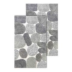 Mineral Spring Cotton Memory Foam 2-piece Bath Mat Set