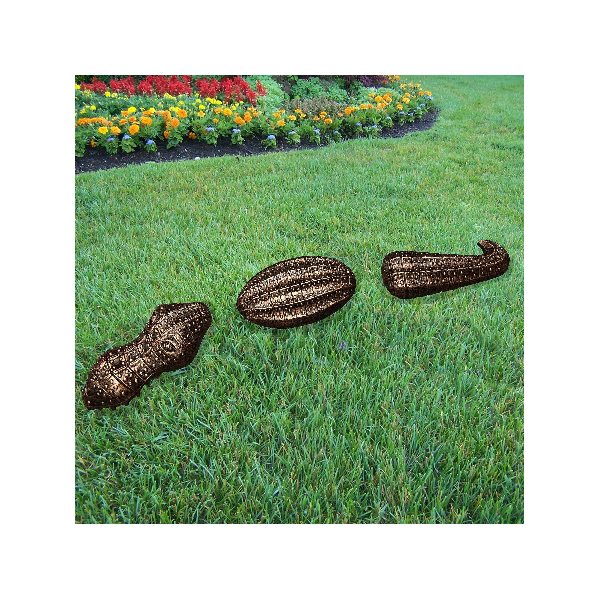 Oakland Living Large Outdoor Garden Gator, Antique Bronze