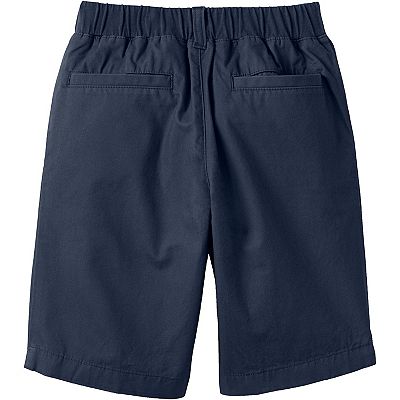 Kids 2-20 Lands' End School Uniform Elastic Waist Pull-On Shorts