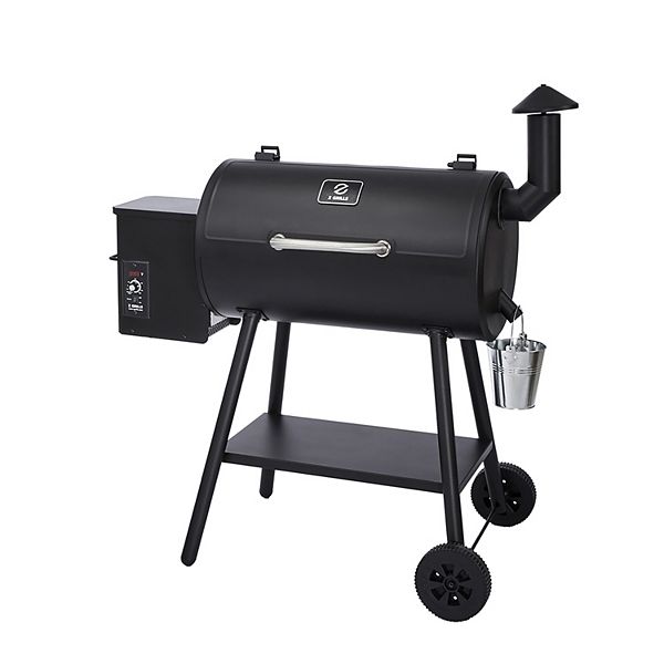 Z GRILLS ZPG5502H 8 in 1 BBQ Pellet Grill Smoker w/ Digital Temp