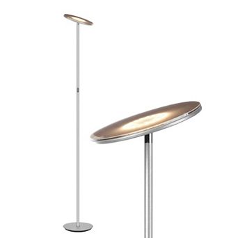 Brightech Sky 63" Super Bright Led Torchiere Modern Floor Lamp With Adjustable Head