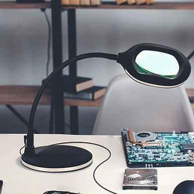 Brightech Lightview Pro Led 3-in-1 Magnifier Floor Or Desk Lamp (1.75x) 3 Diopter