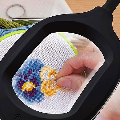 Brightech Lightview Pro Led 3-in-1 Magnifier Floor Or Desk Lamp (1.75x) 3 Diopter