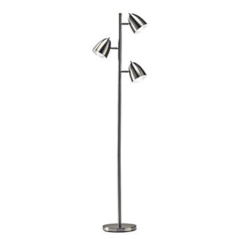 Brightech Jacob 64" Led Tree Floor Lamp With 3 Rotating Adjustable Heads