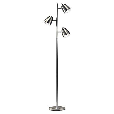 Brightech Jacob 64" Led Tree Floor Lamp With 3 Rotating Adjustable Heads